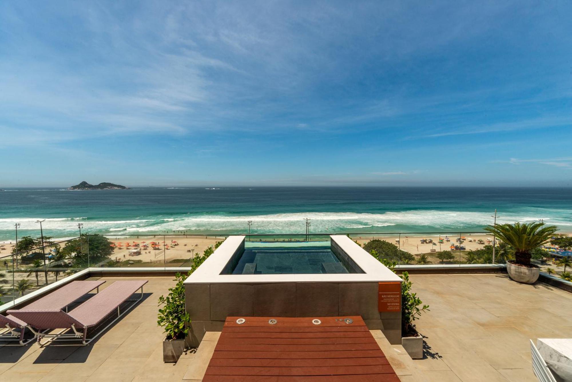 Lifestyle Laghetto Collection Hotel ริโอเดจาเนโร ภายนอก รูปภาพ View of the beach from the hotel