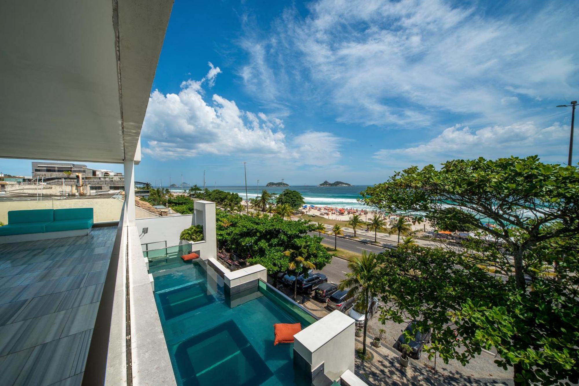 Lifestyle Laghetto Collection Hotel ริโอเดจาเนโร ภายนอก รูปภาพ View of the beach from the hotel